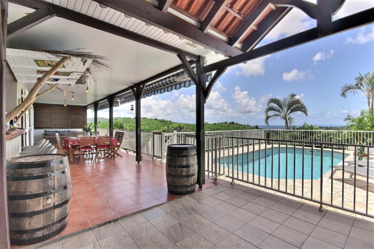 Villa Carib Turquoise : 4 Ch, Grande Piscine, Vue Sur Sainte-Lucie Riviere-Salee Экстерьер фото